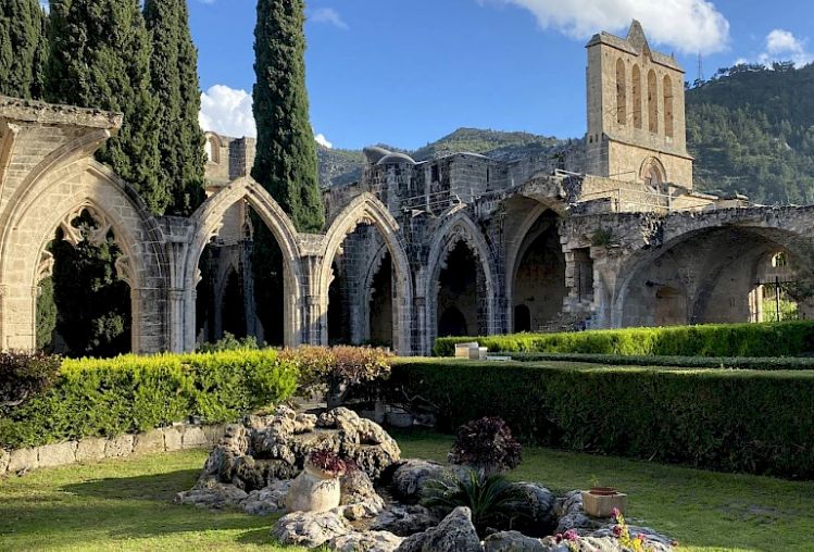 Bellapais Abbey near Kyrenia