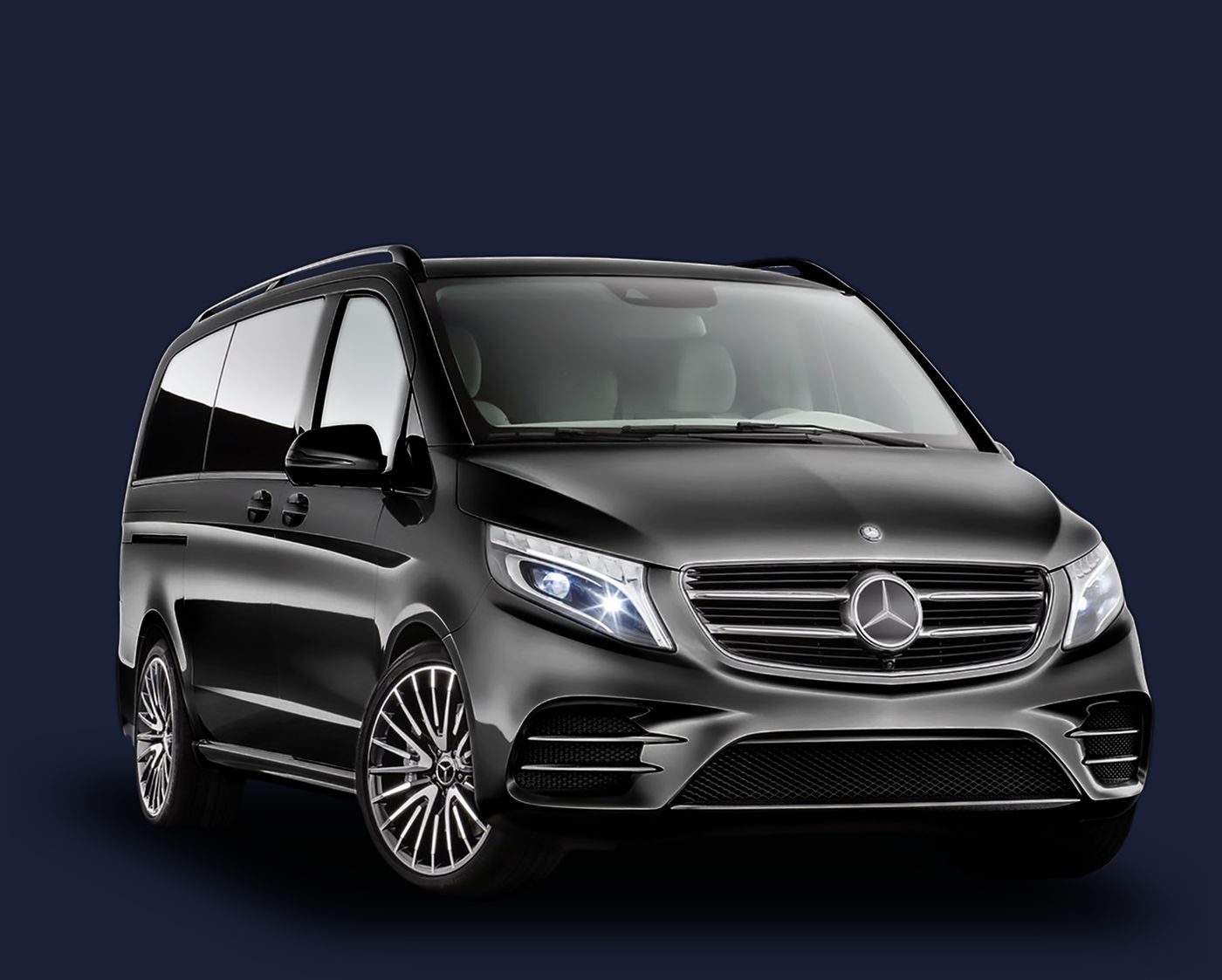 Mercedes Vito — our 7-seat tour vehicle