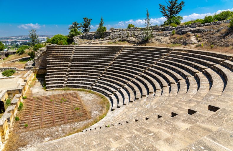Soli ancient city on the west coast, North Cyprus